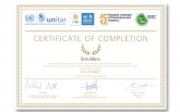UNITAR Certificate