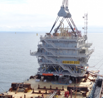 Offshore installation Race Bank 02