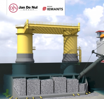 Iemants and Jan De Nul to build Gravity Based Foundations for Kriegers Flak