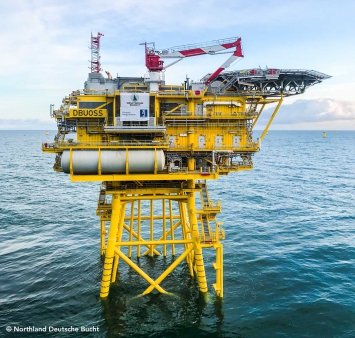 Deutsche Bucht offshore substation successfully installed
