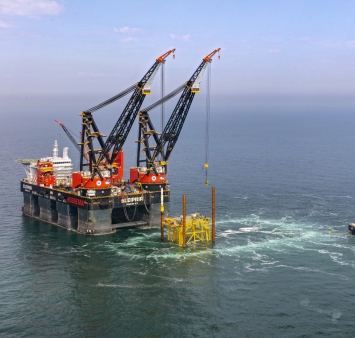 Jacket Hollandse Kust (west Beta) succesvol offshore geïnstalleerd!